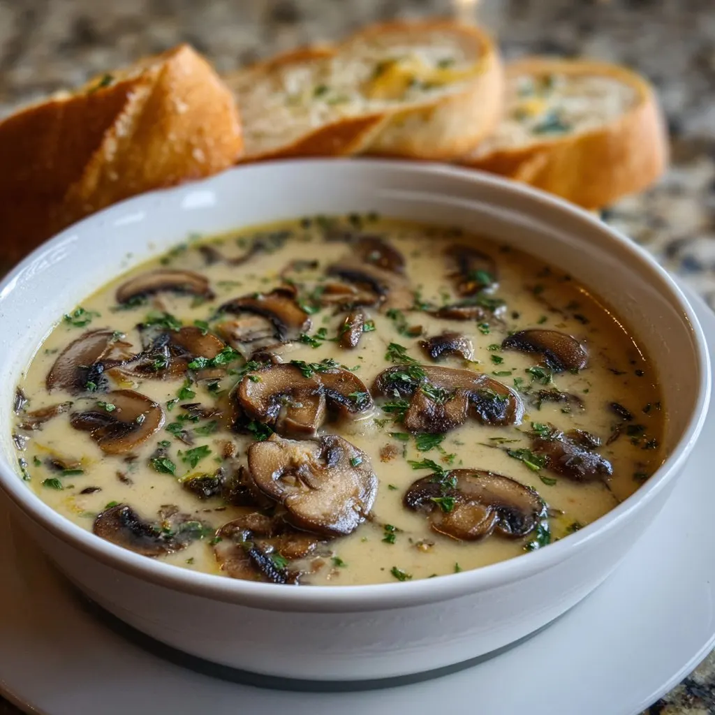 Creamy Mushroom Soup – 30 Minute Comfort Bowl