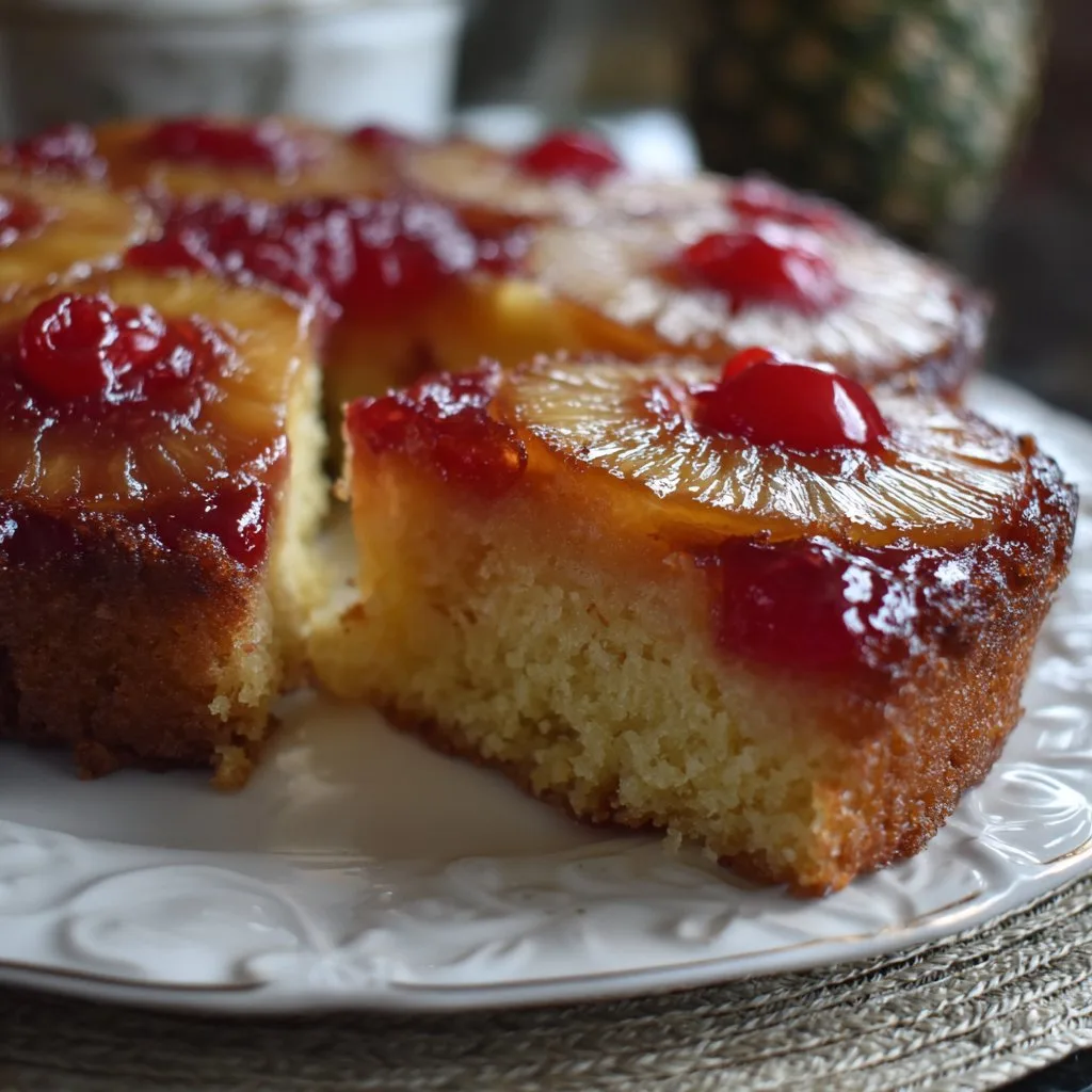 Pineapple Upside Down Cake Recipe – Retro Treat