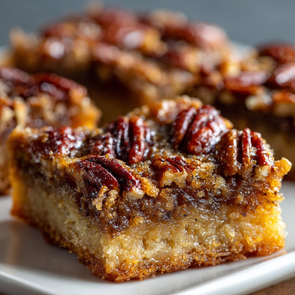Southern Pecan Pie Bars – Rich & Buttery