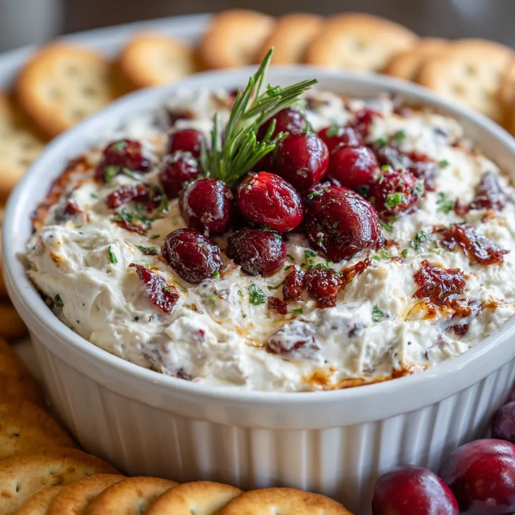 Cranberry Cream Cheese Dip (Baked!)