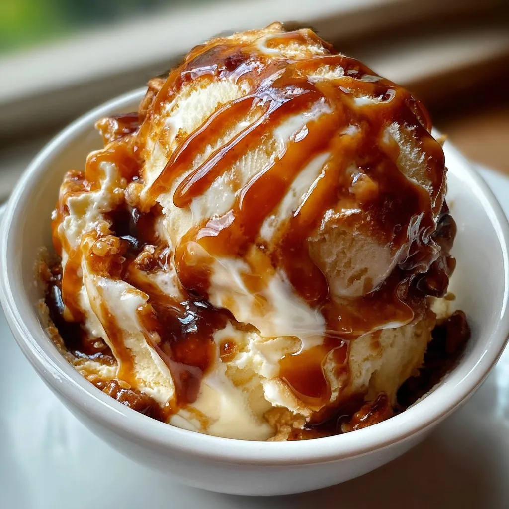 Easy Ninja Creami Ice Cream with Apple Cider Syrup