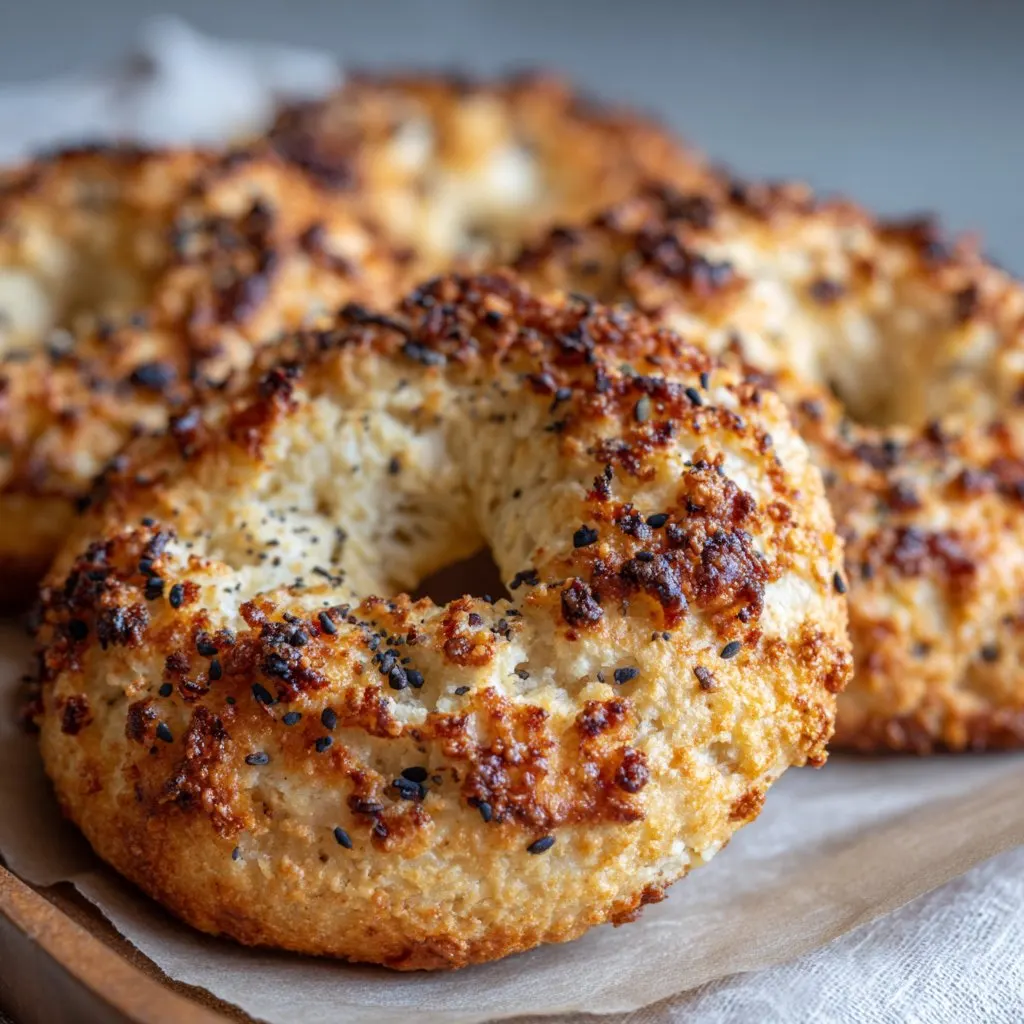 Cottage Cheese Almond Flour Bagels – Keto Friendly Option
