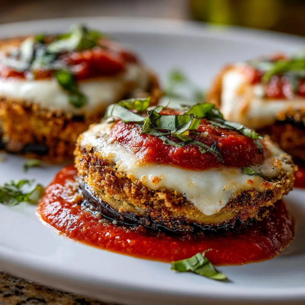 Air Fryer Eggplant Parmesan