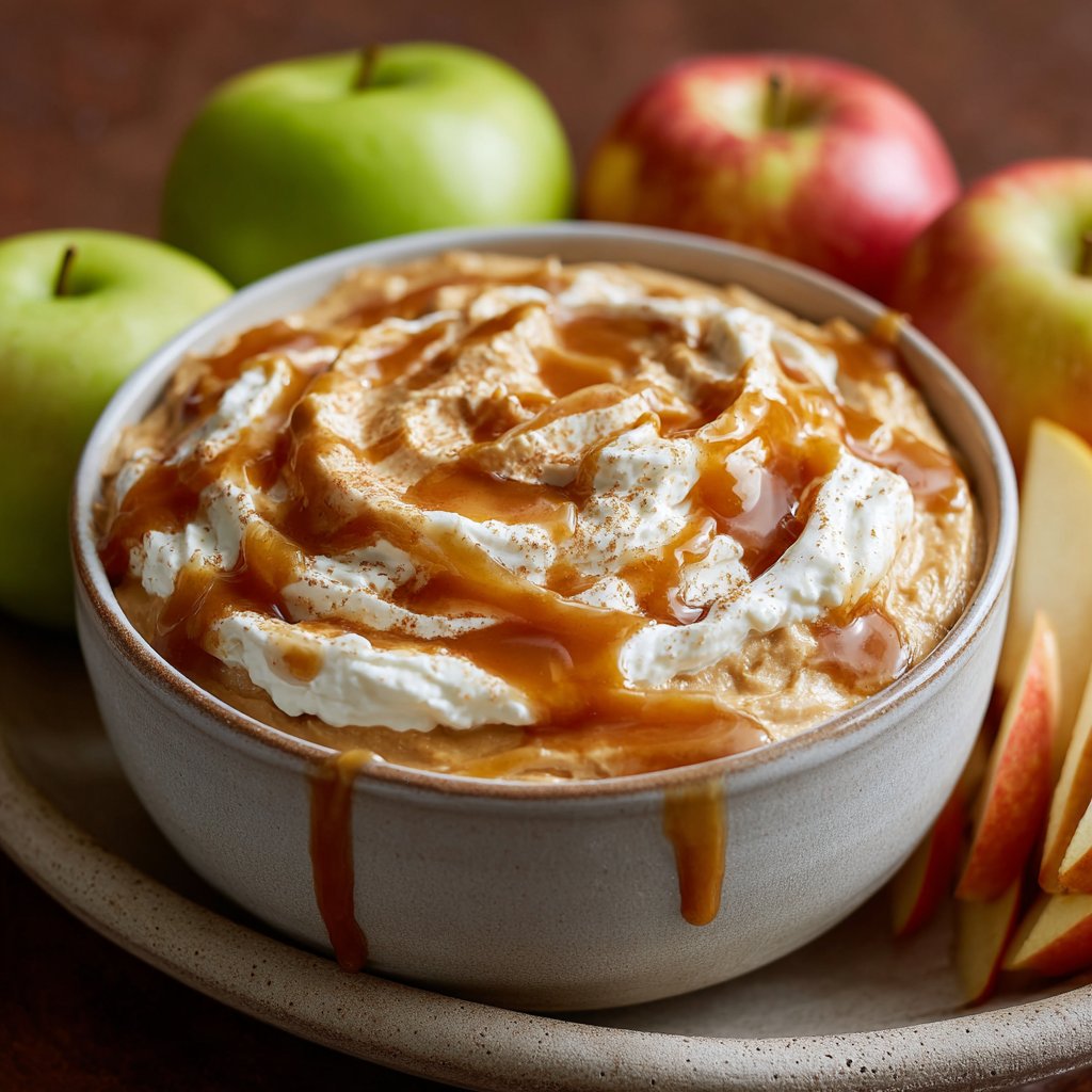 Caramel Apple Dip with Cream Cheese