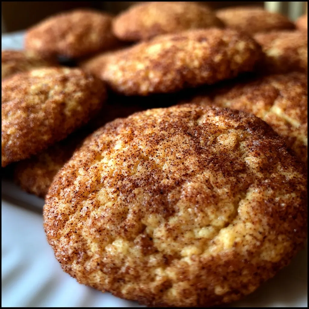 Snickerdoodle Apple Butter Cookies