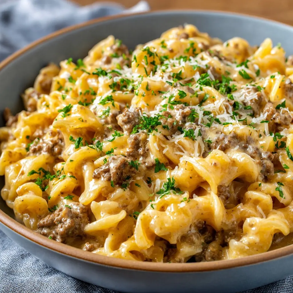 Instant Pot Stroganoff Hamburger Helper