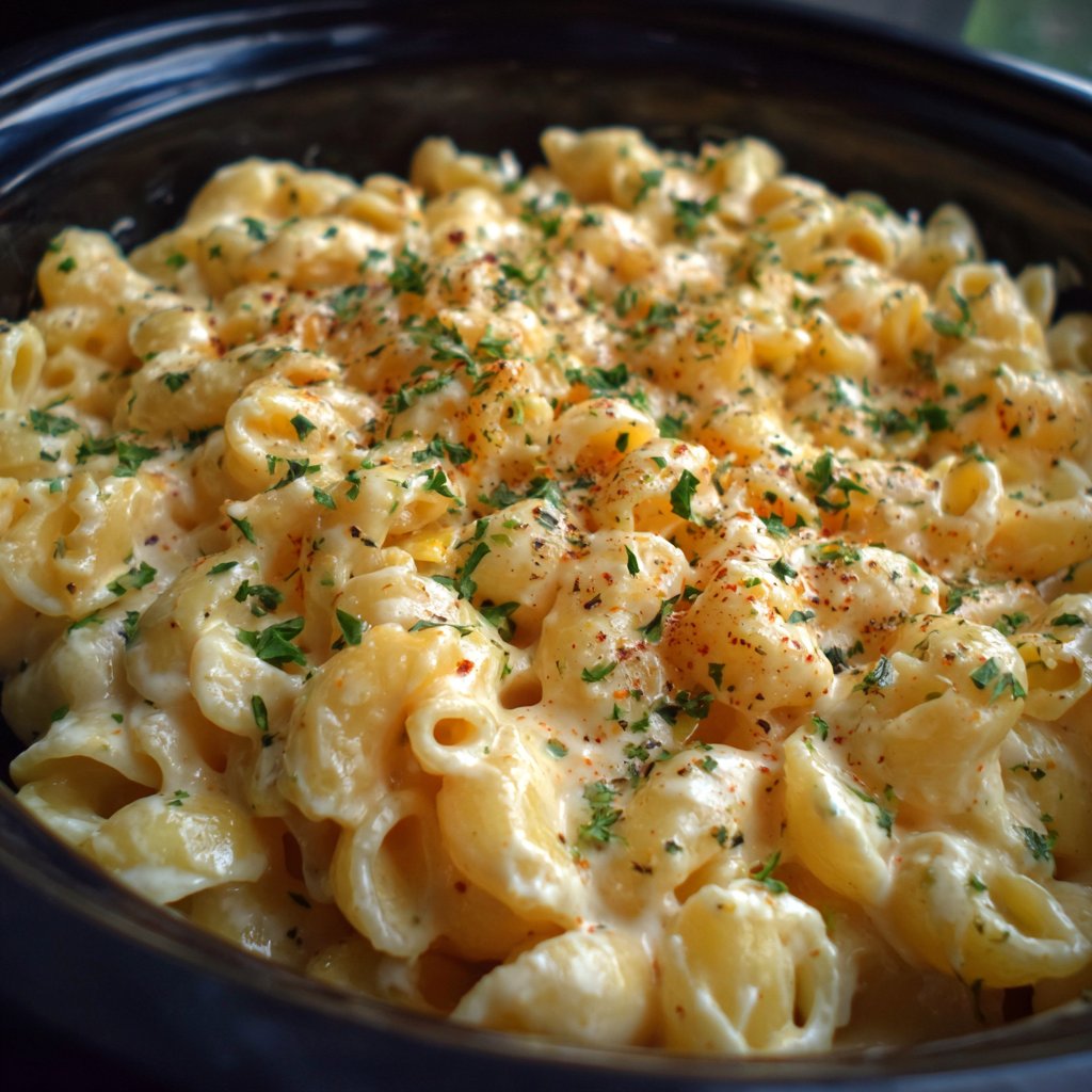 Crock Pot Mac and Cheese (Creamy & Easy)