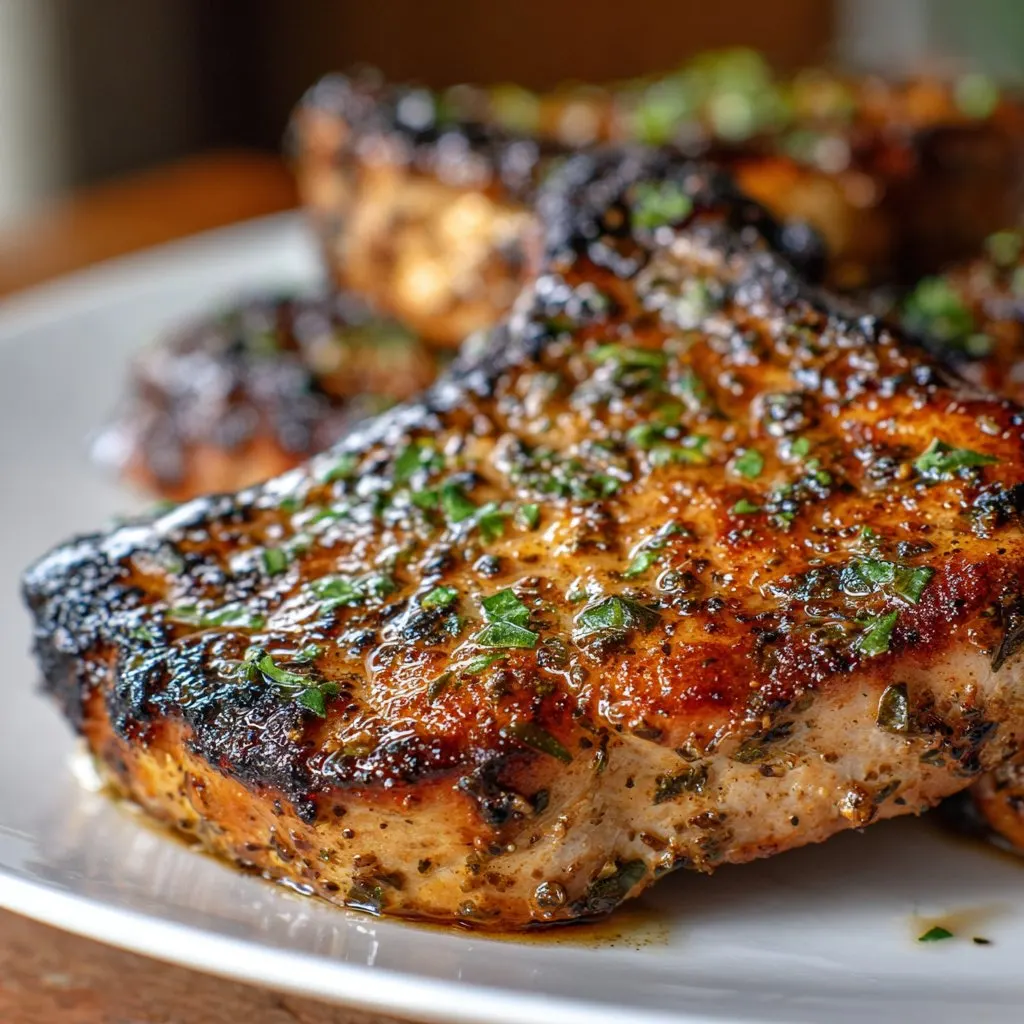 Air Fryer Ranch Pork Chops (Juicy & Crisp) 1 Air Fryer Ranch Pork Chops (Juicy & Crisp)