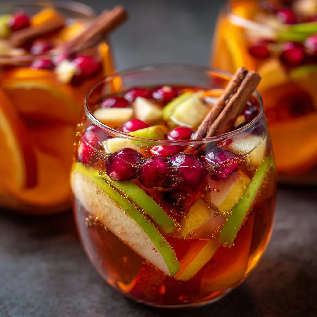 Apple Cider Sangria Recipe for Fall