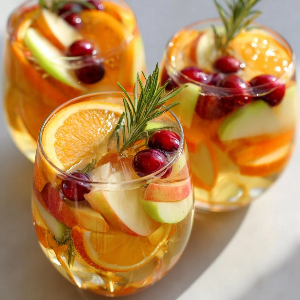 Apple Cider Sangria Recipe for Fall