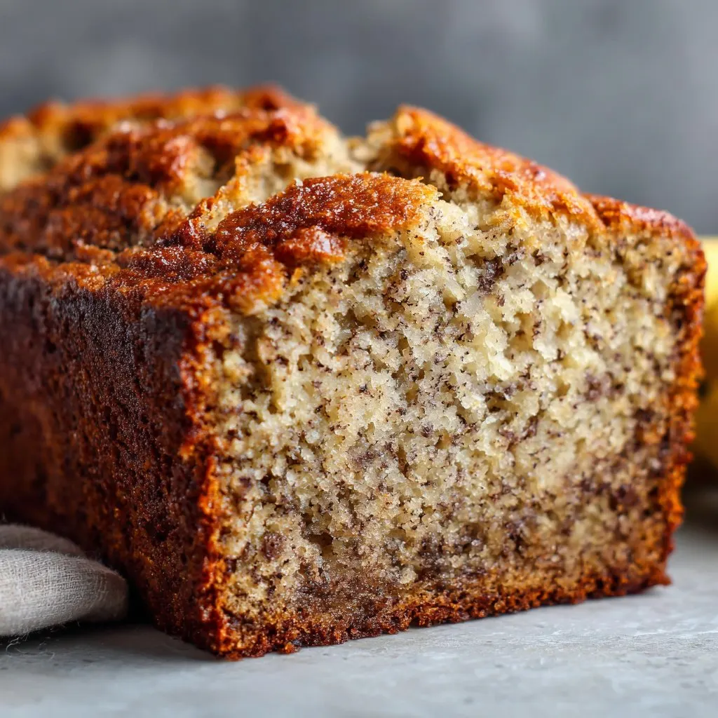 Banana Bread Recipe with Ripe Bananas