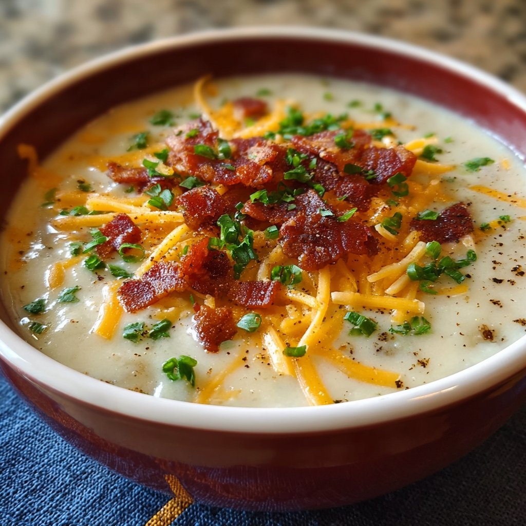 Best Loaded Baked Potato Soup Recipe