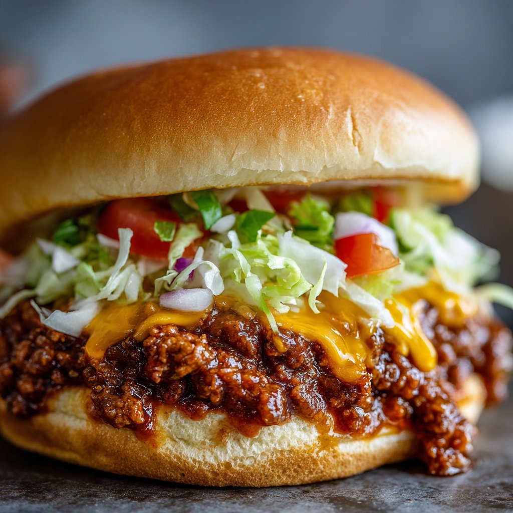 Big Mac Sloppy Joes with Burger Flavor