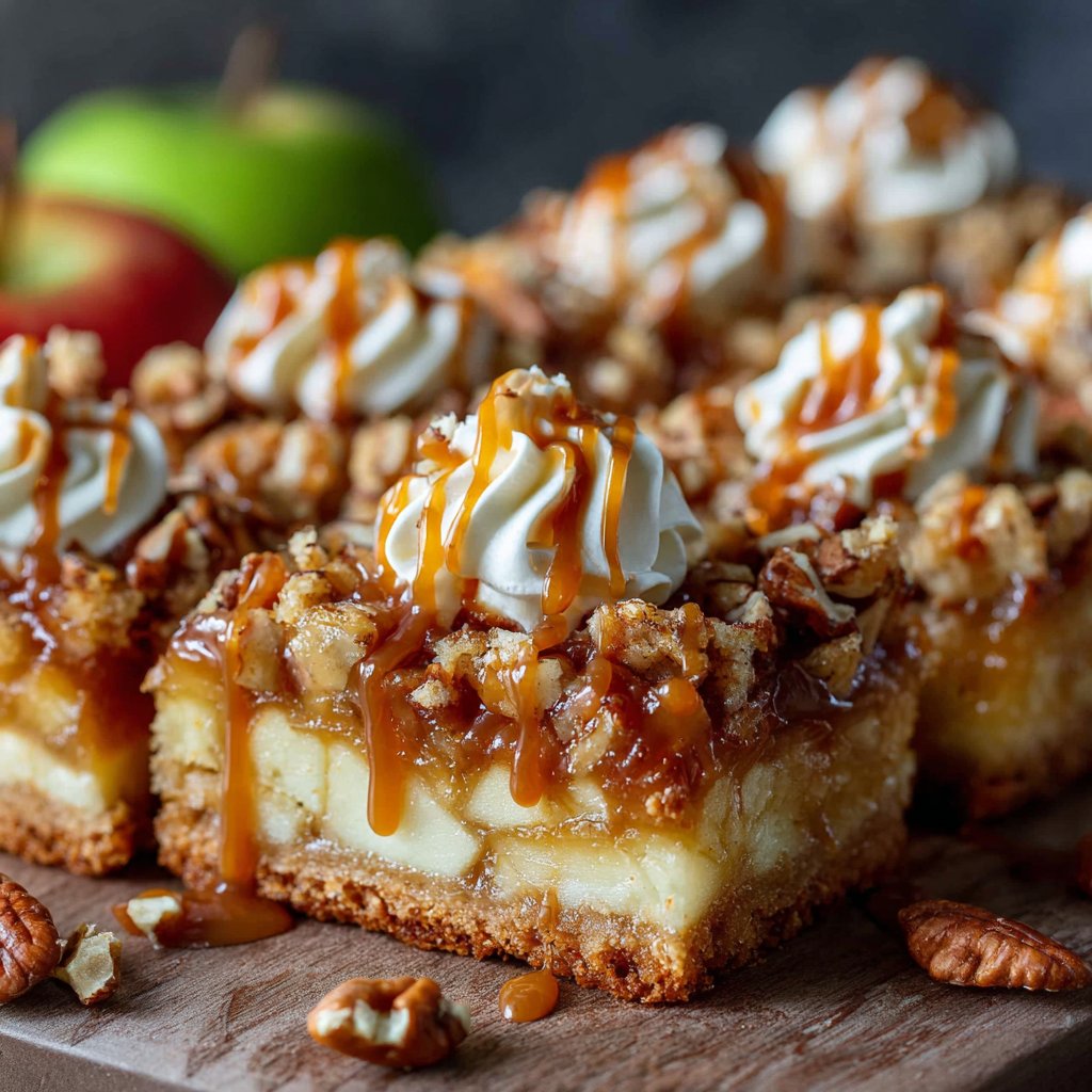 Caramel Apple Bar with Topping Ideas
