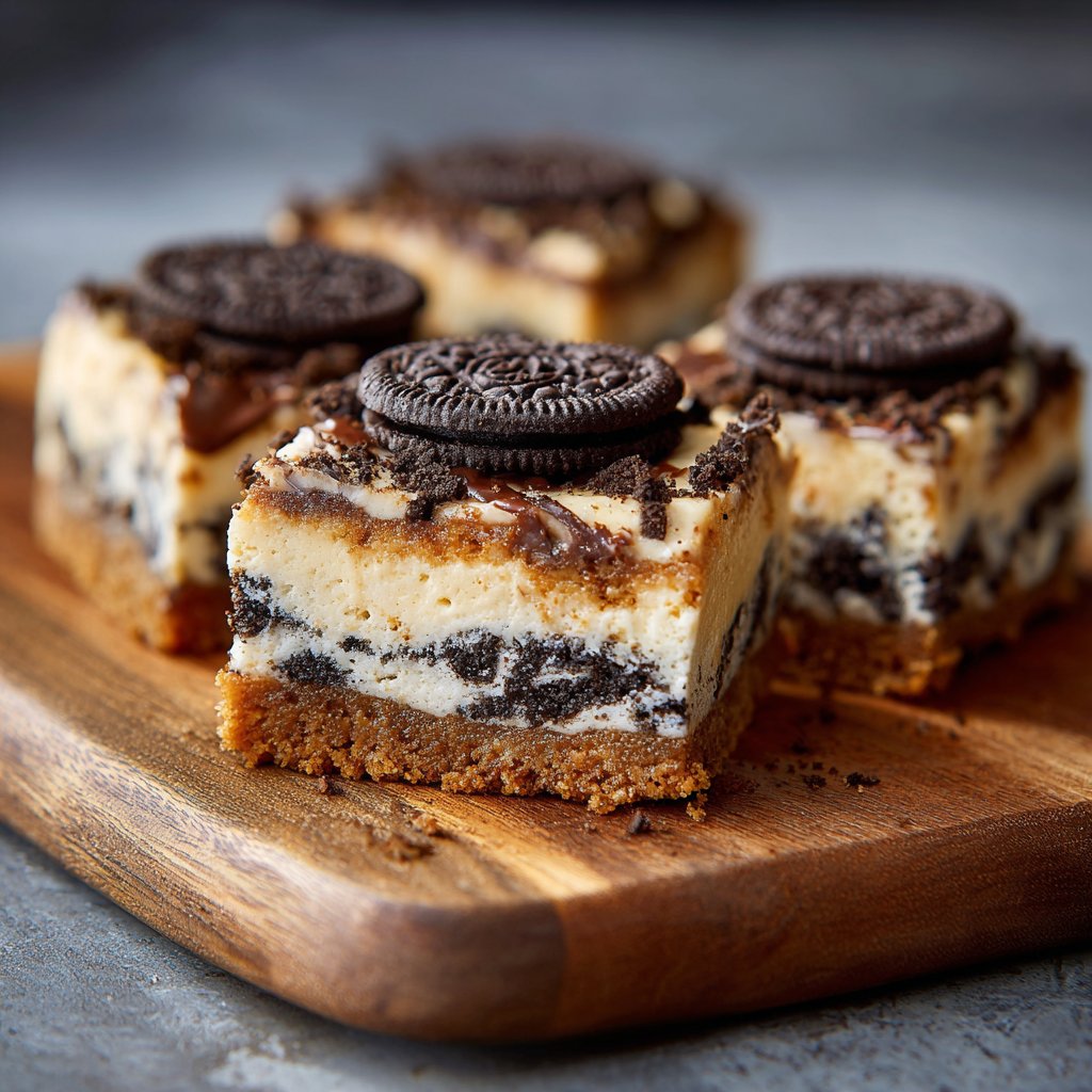 Cheesecake Oreo Bars