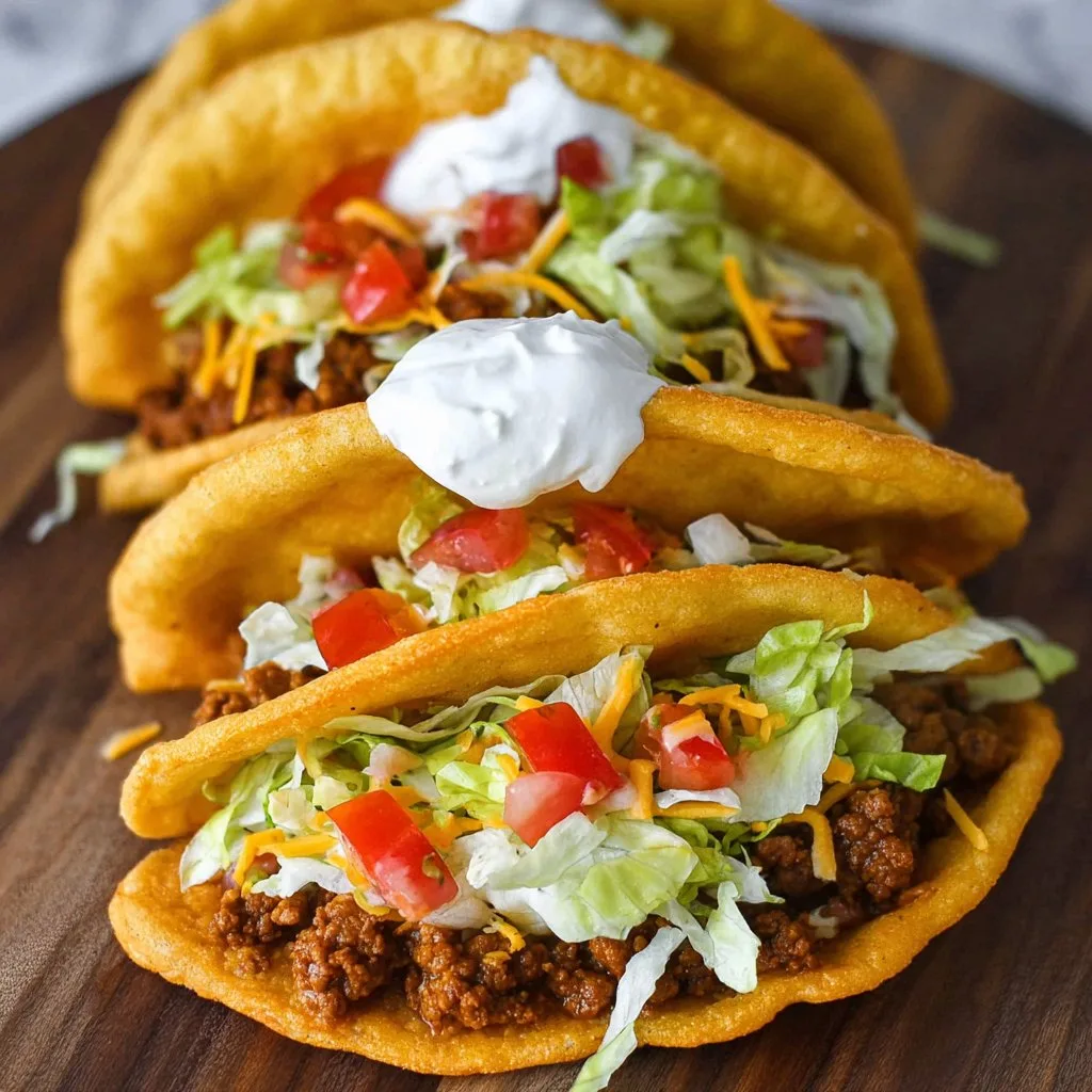 Copycat Taco Bell Chalupa Supreme