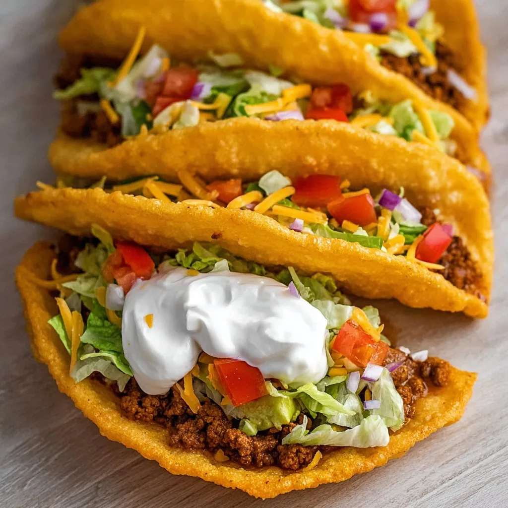 Copycat Taco Bell Chalupa Supreme