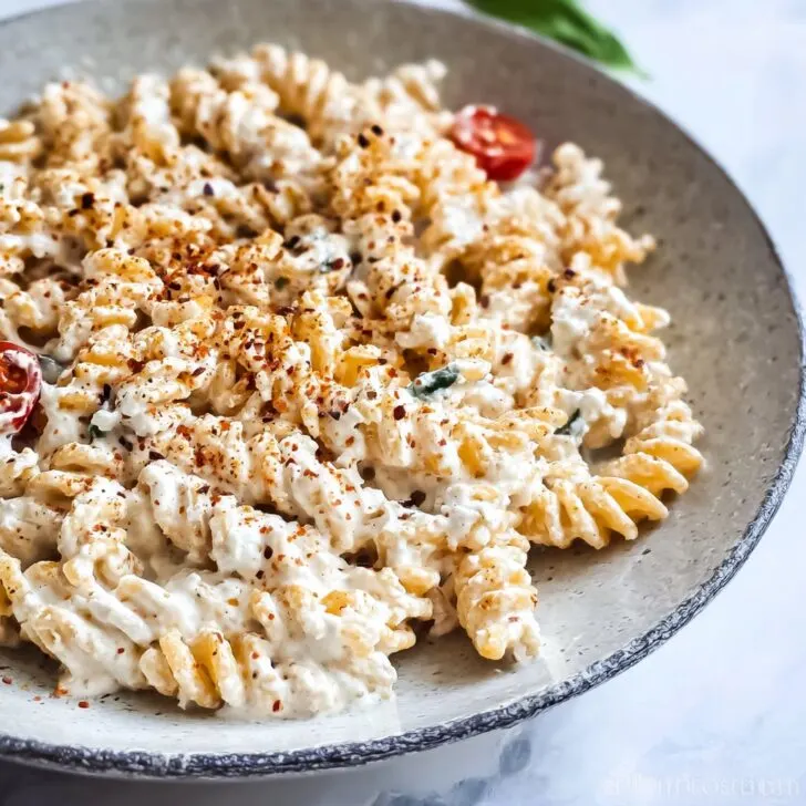 Cottage Cheese High-Protein Pasta