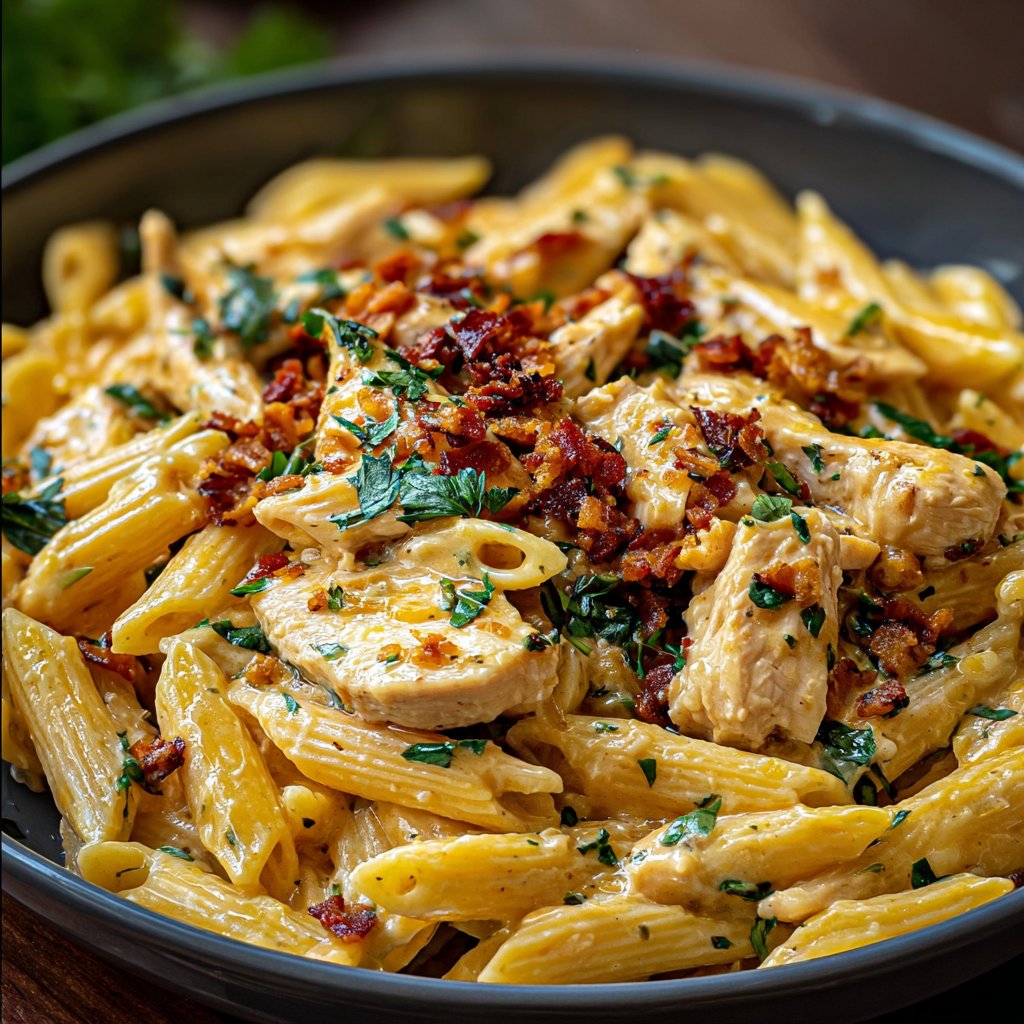 Crack Chicken Penne Recipe