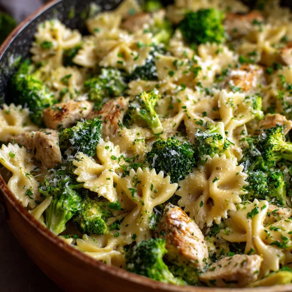 Creamy Broccoli Pasta with Chicken