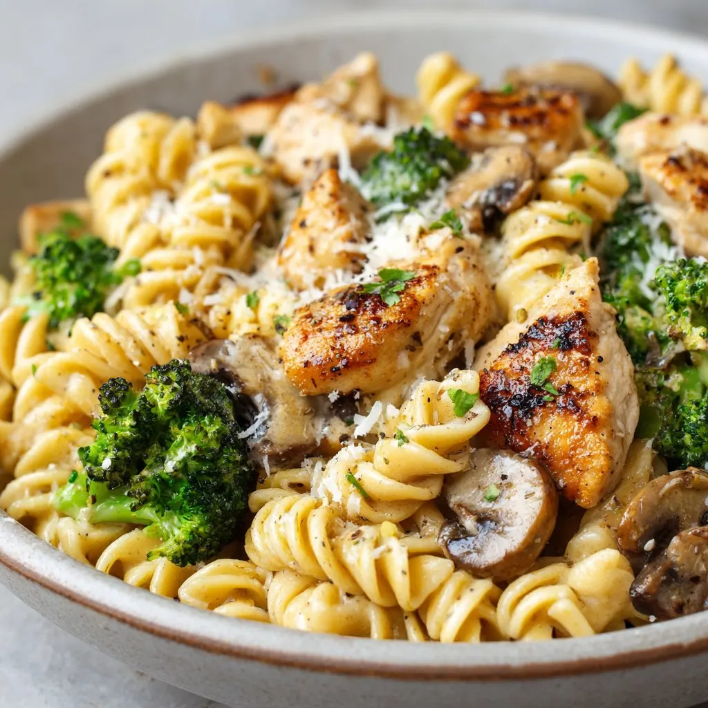 Creamy Broccoli Pasta with Chicken