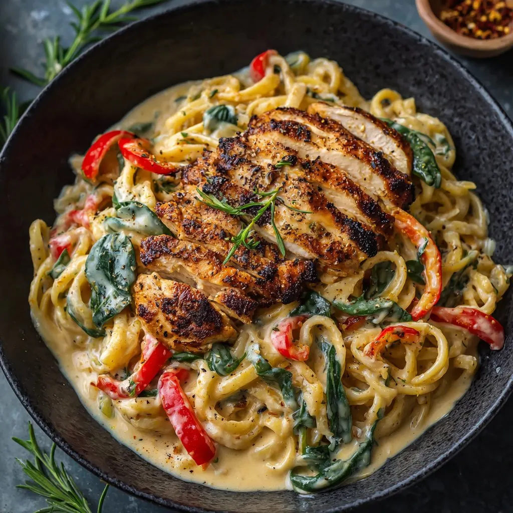 Creamy Cajun Chicken Pasta