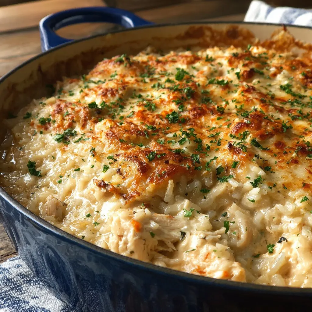 Creamy Chicken and Rice Casserole
