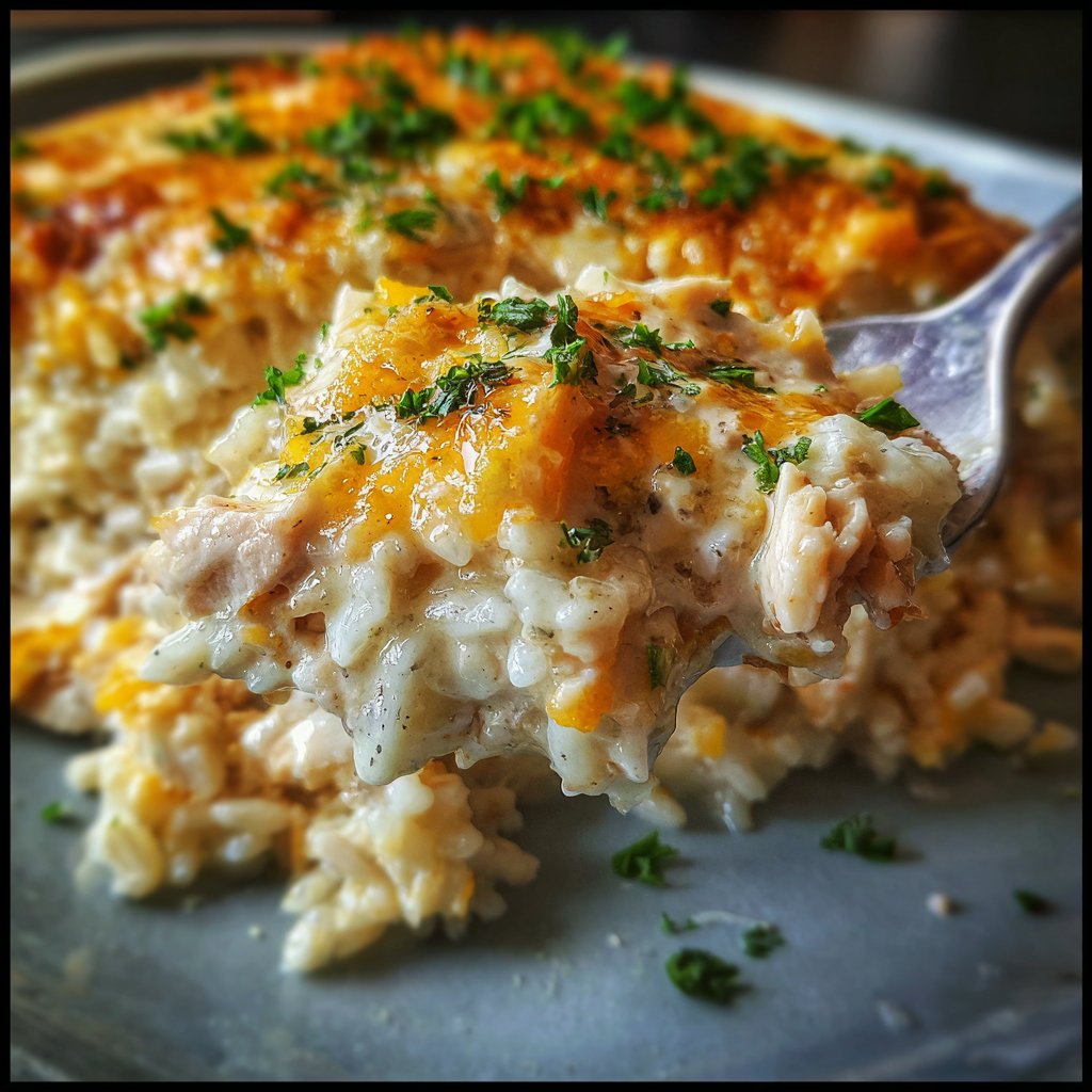 Creamy Chicken and Rice Casserole