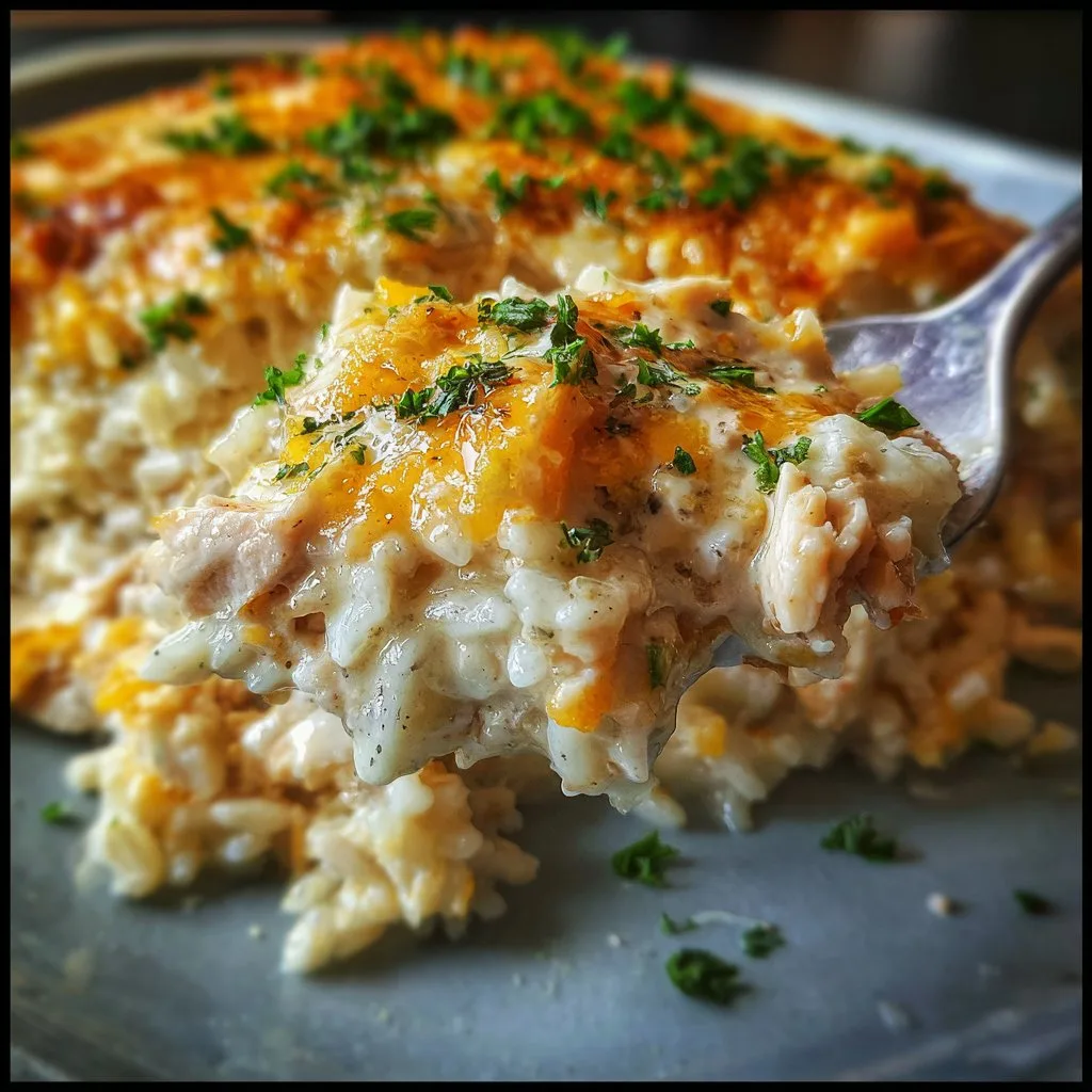 Creamy Chicken and Rice Casserole 3 Creamy Chicken and Rice Casserole