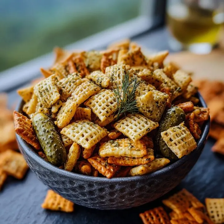 Dill Pickle Chex Mix