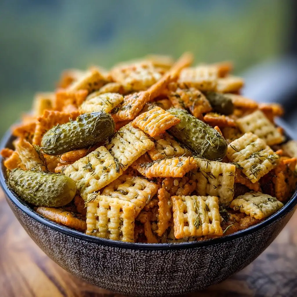 Dill Pickle Chex Mix 2 Dill Pickle Chex Mix