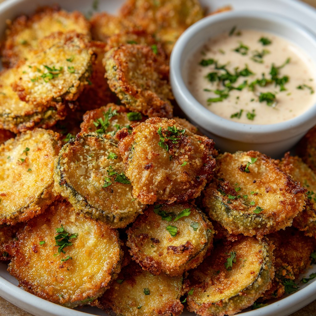 Easy Air Fryer Fried Pickles Recipe