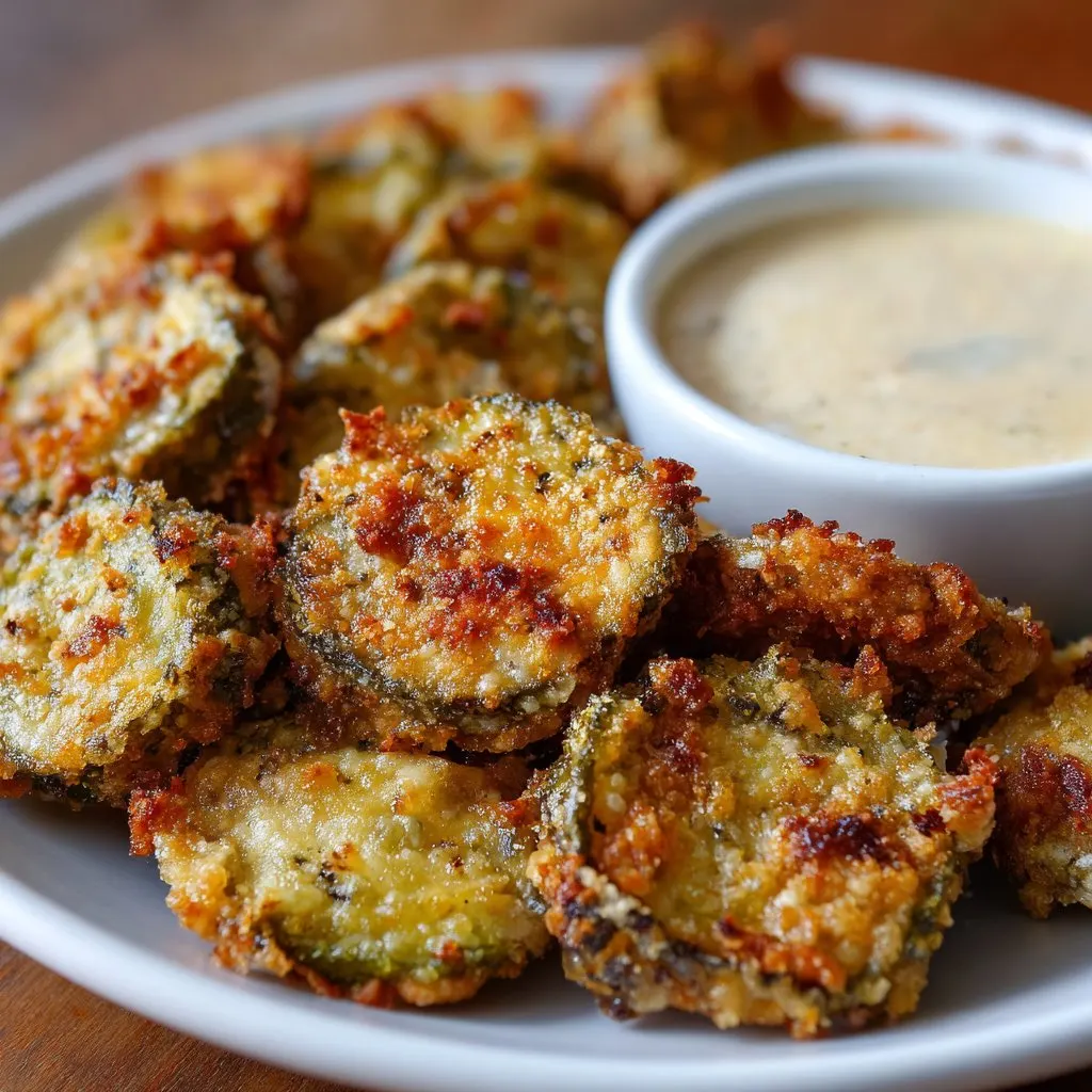 Easy Air Fryer Fried Pickles Recipe