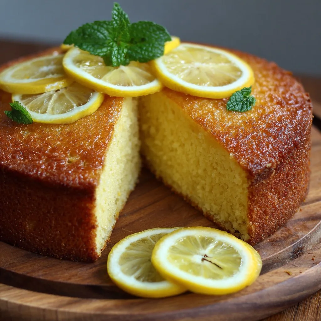 Easy Lemon Cake 1 Easy Lemon Cake