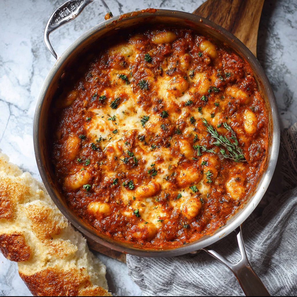 Easy Stovetop Gnocchi Lasagna