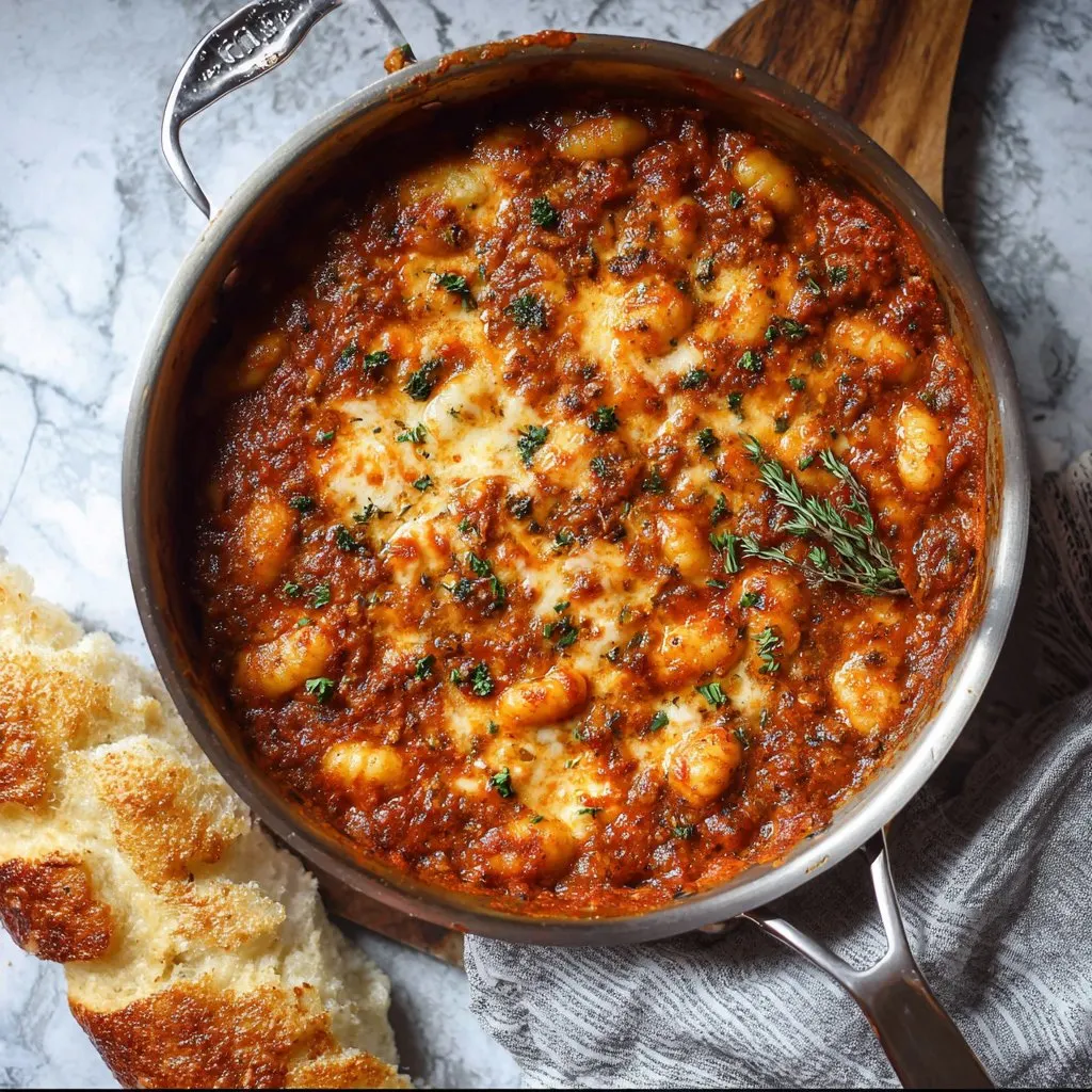 Easy Stovetop Gnocchi Lasagna