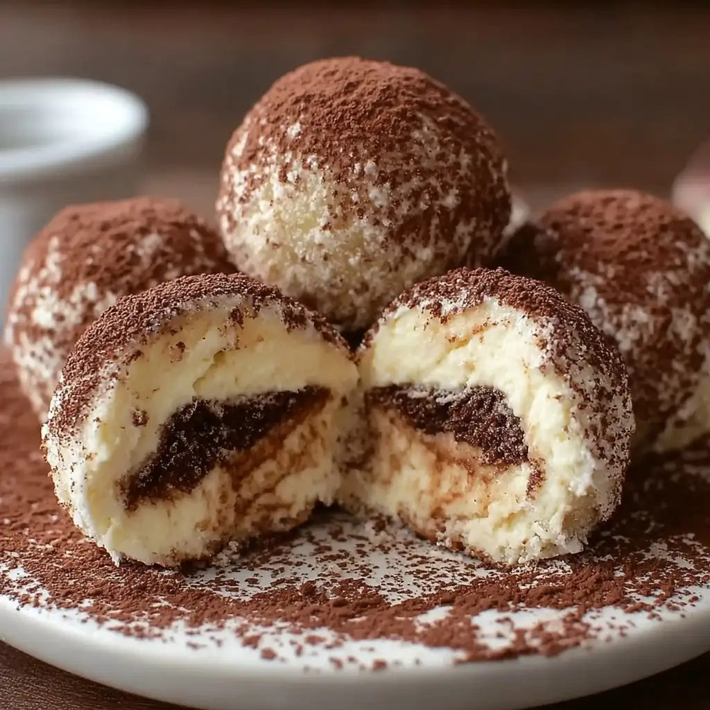 Easy Tiramisu Balls Recipe
