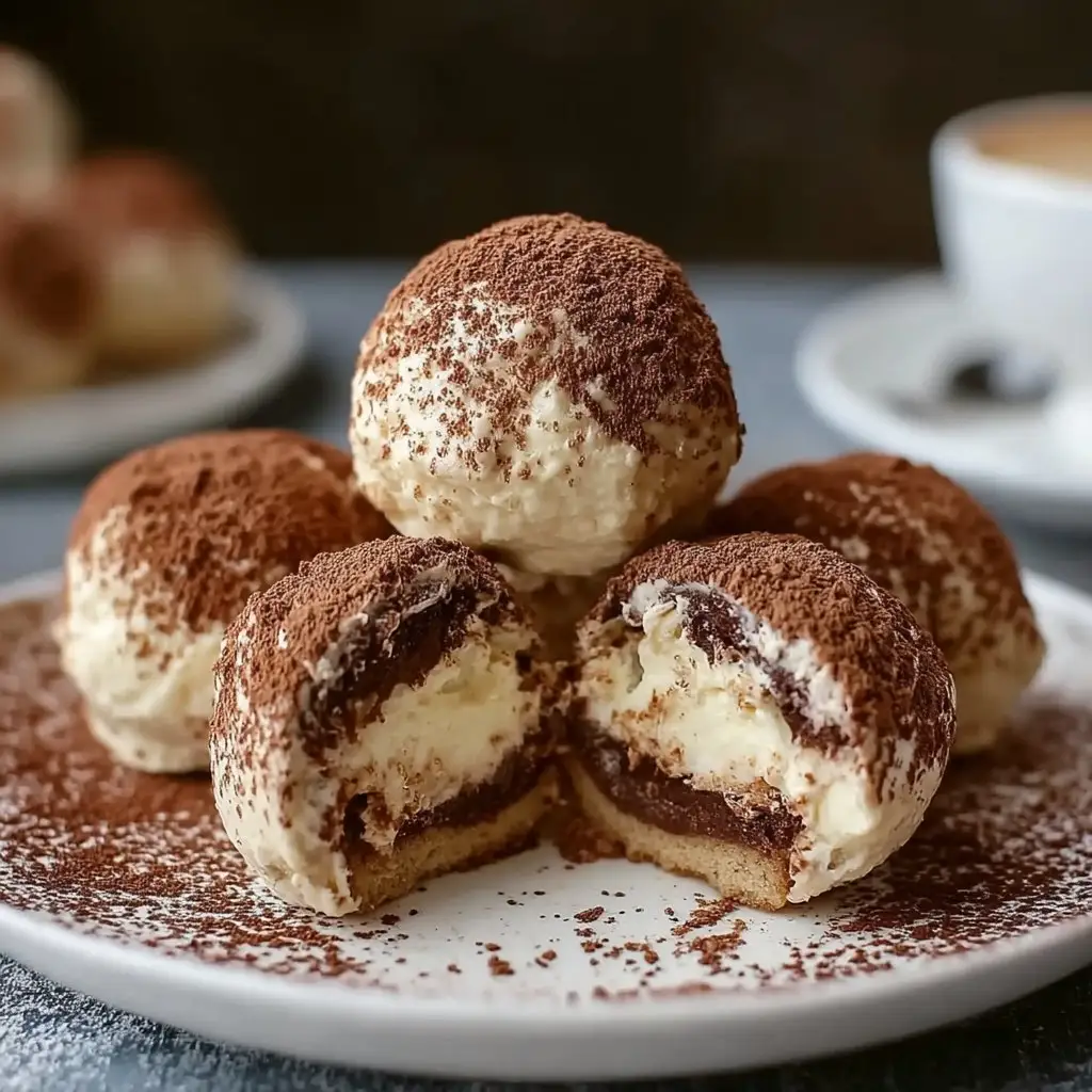 Easy Tiramisu Balls Recipe