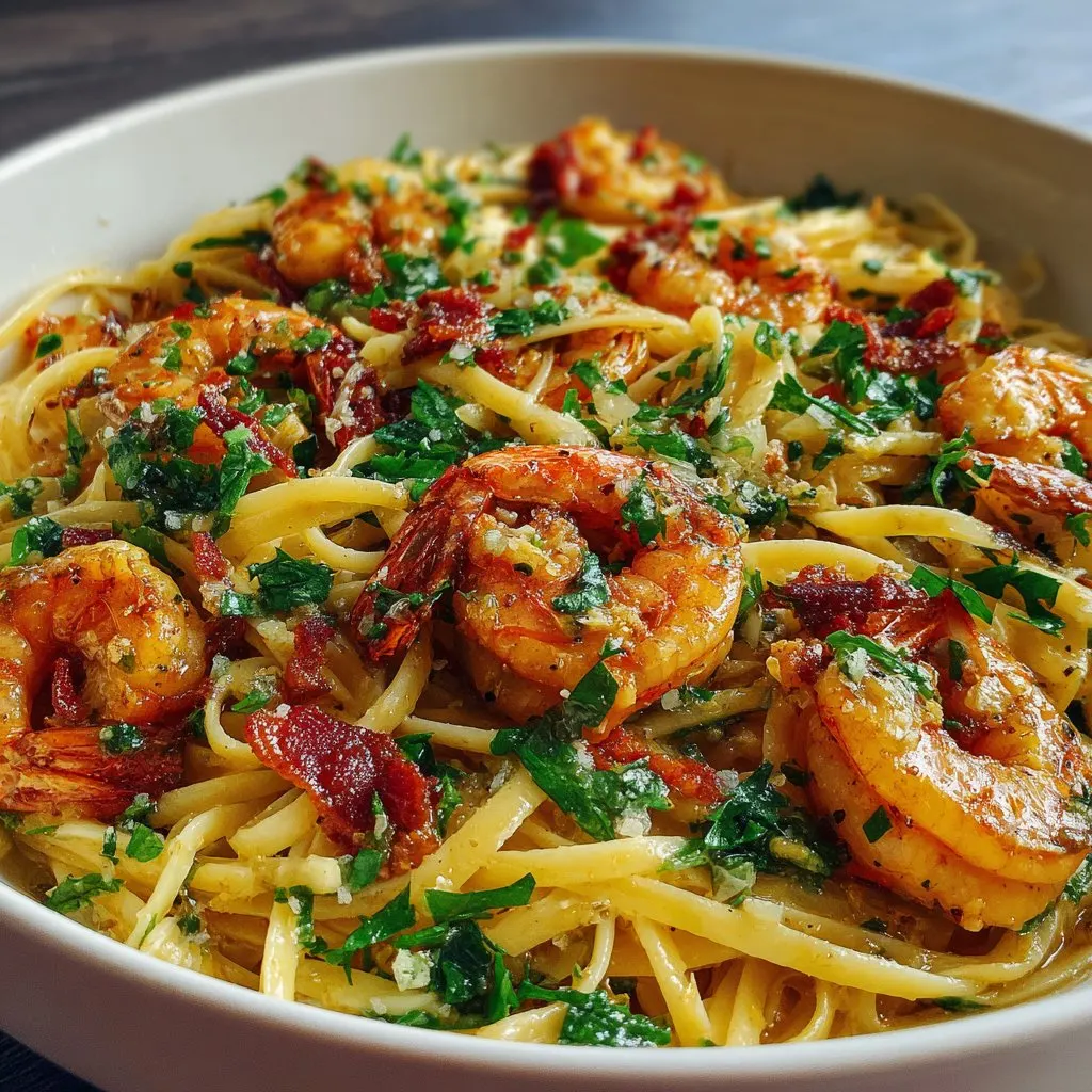 Flavorful Jamaican Shrimp Pasta Recipe