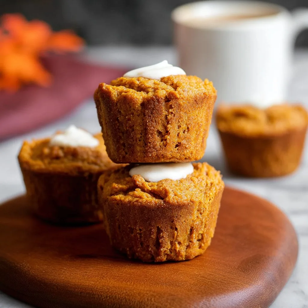 Flourless Pumpkin Muffins 2 Flourless Pumpkin Muffins