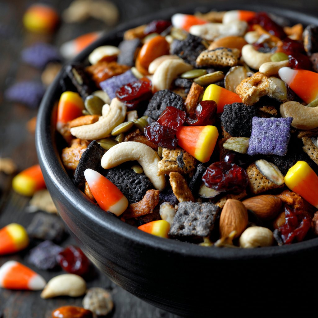 Halloween Vampire Bite Trail Mix