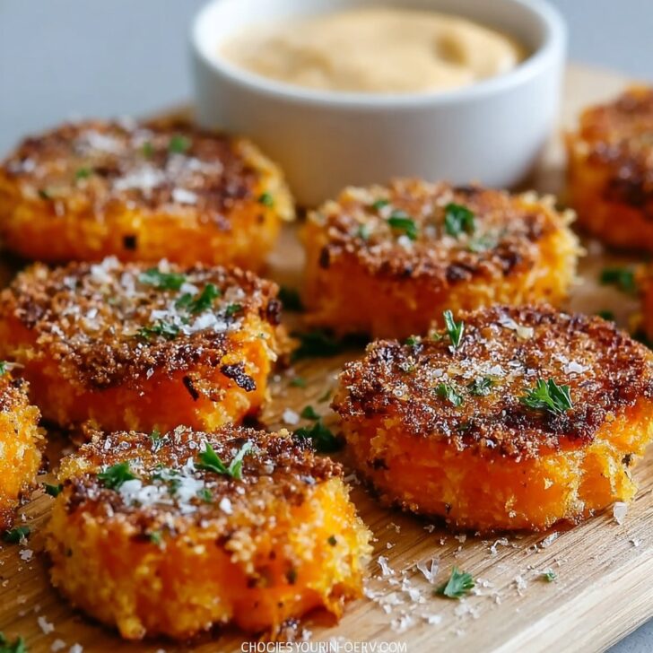 Healthy crispy Smashed Carrots