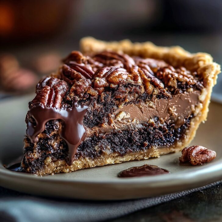 Heavenly Texas Chocolate Pecan Pie