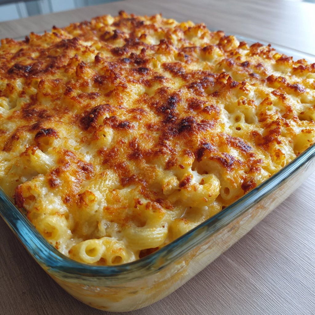 Homemade Baked Mac and Cheese
