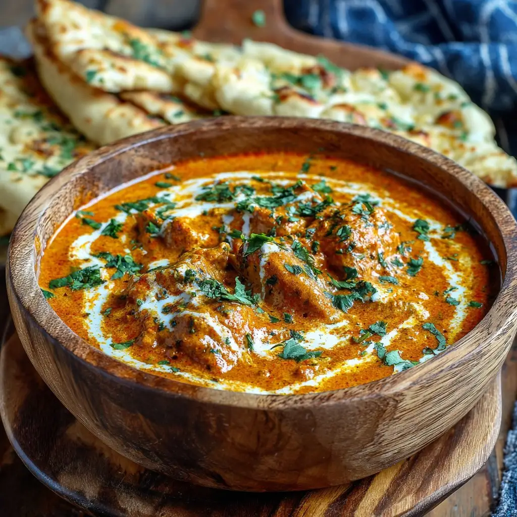 Homemade Butter Chicken with Creamy Sauce