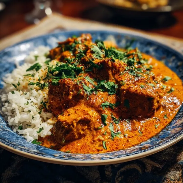 Homemade Butter Chicken with Spices
