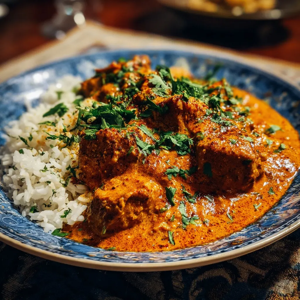 Homemade Butter Chicken with Spices
