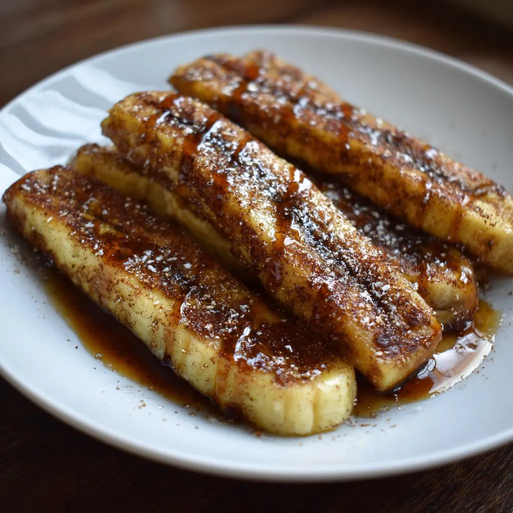 Pan Fried Cinnamon Banana
