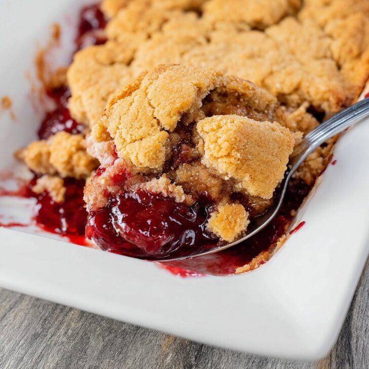 peanut butter and jelly cobbler