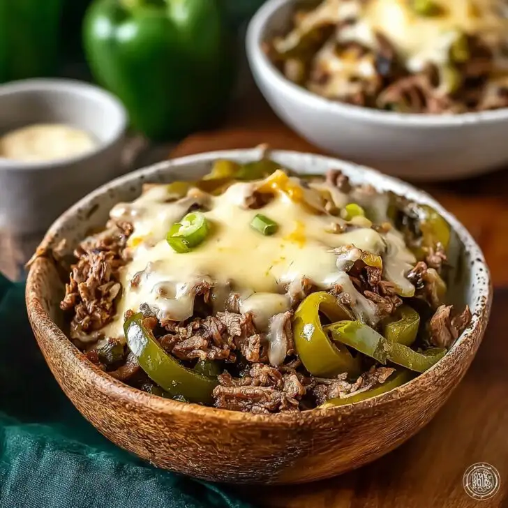 Philly Cheesesteak Bowls